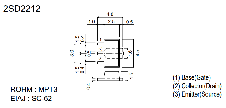 2SD2143TL Package