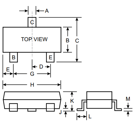 MMBT3904-7-F Package MMBT3904-7-F Package