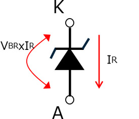 TVS diode symbol