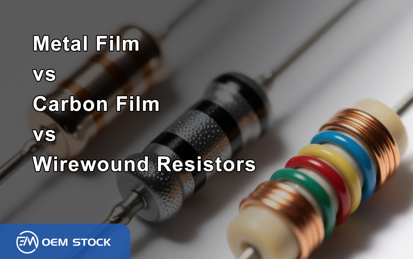 Metal Film vs Carbon Film vs Wirewound Resistors: Practical Performance Comparison