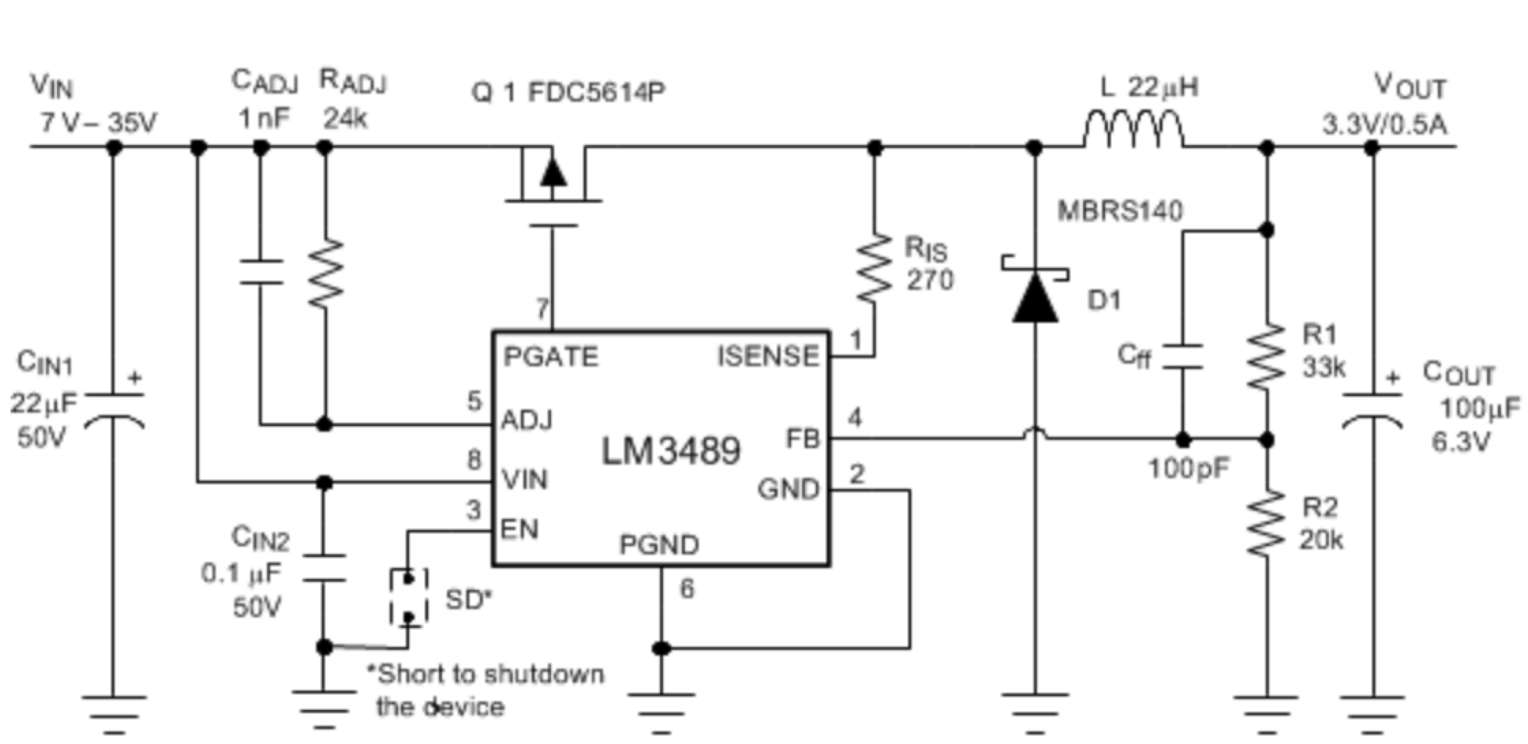 Typical Application Schematic