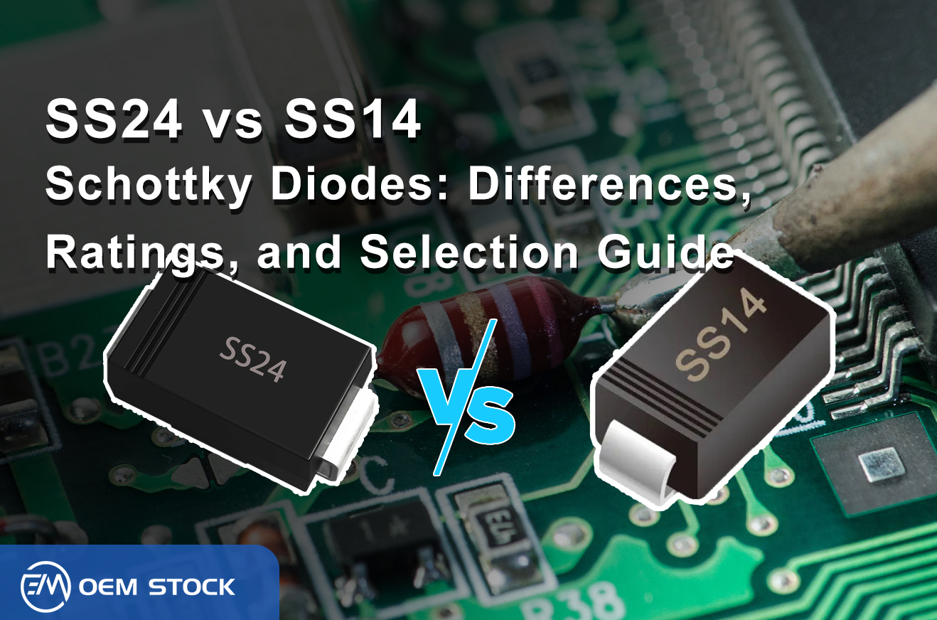 SS14 vs SS34 Schottky Diodes: Key Differences and Selection Guide