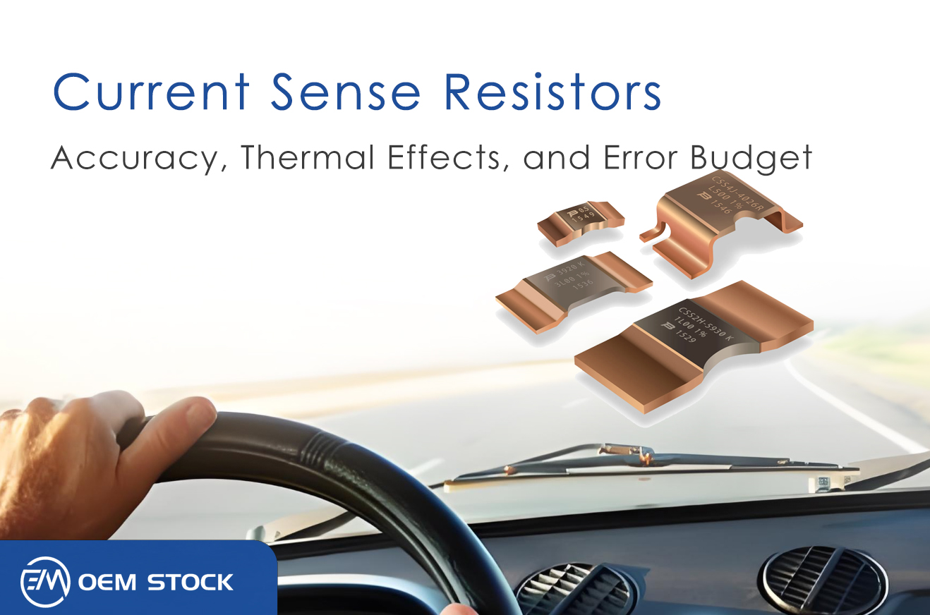Current Sense Resistors: Accuracy, Thermal Effects, and Error Budget
