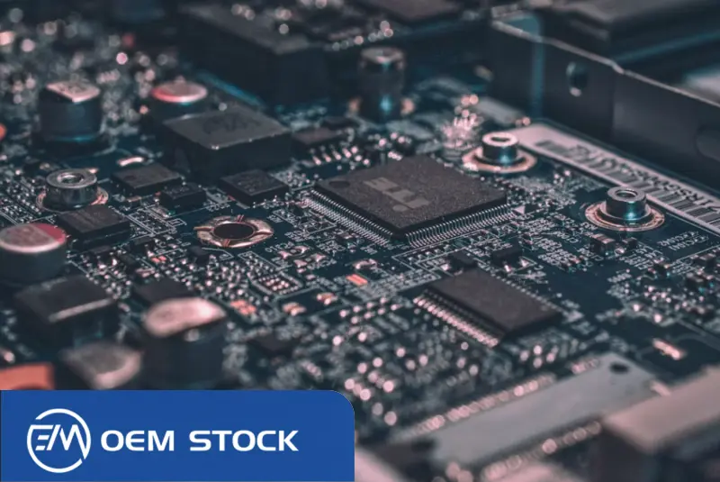 Detailed view of the integrated circuit section
